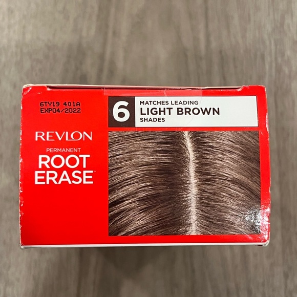 Revlon Root Erase Permanent Hair Color Shade #6 Light Brown - Picture 5 of 7